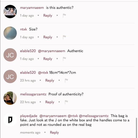 PSA: THESE ARE F@K3 JACQUEMUS BAGS ON POSH! BUYER BEWARE - Picture 10 of 13